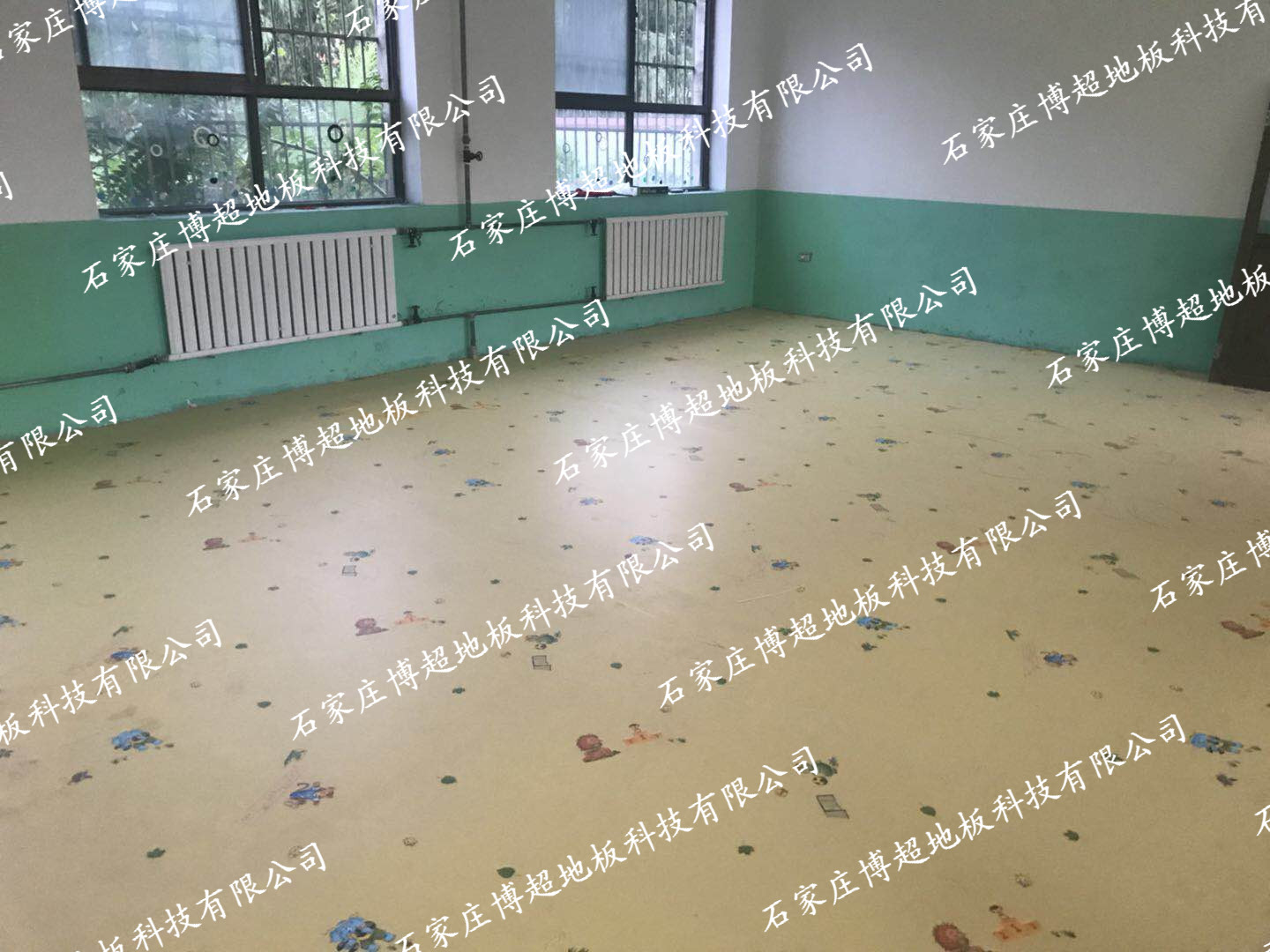 山西省吕梁市某幼儿园塑胶地板